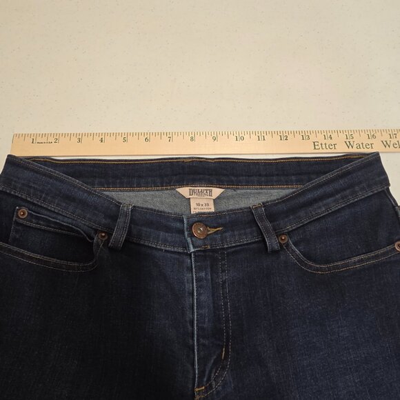 DuluthFlex Women's Jeans Size 10 Boot Cut Mid Rise Stretch Heavy Work Wear - Picture 12 of 12
